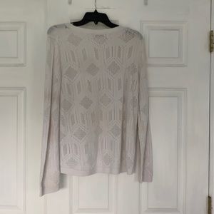 LOFT White Sweater